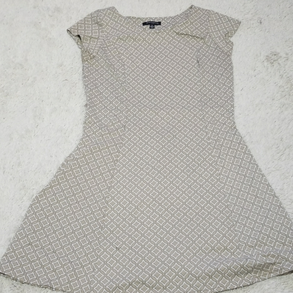 Sharagano scoop neck cap sleeve dress sz 14
